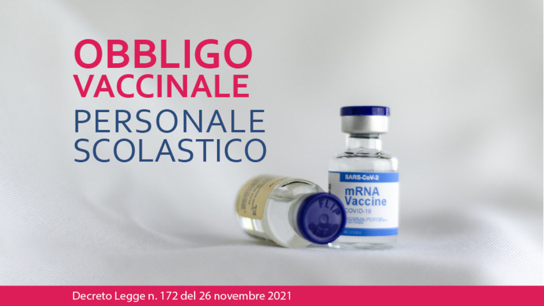 Estensione dell’obbligo vaccinale al personale scolastico 