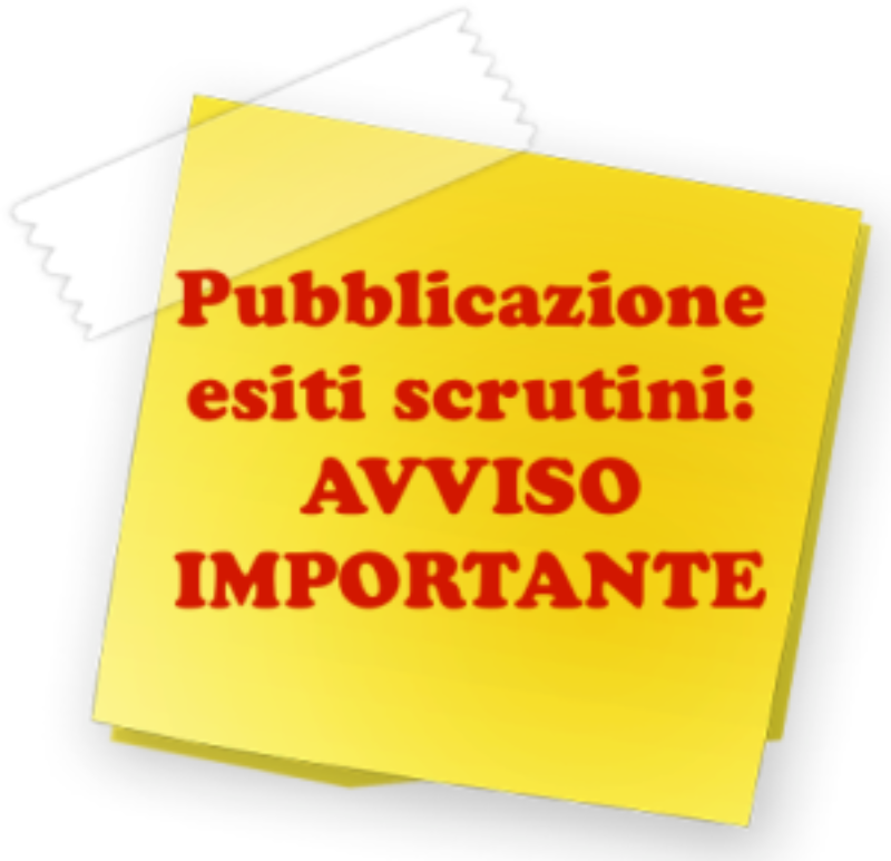 Pubblicazione esiti scrutini finali anno scolastico 2019-2020