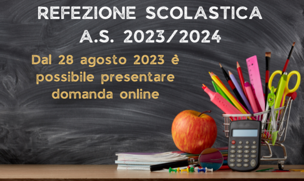  Presentazione Online domanda di adesione al servizio di Refezione a.s. 2023/2024