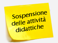 Sospensione attività didattiche